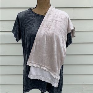 Velour tops Medium and Large